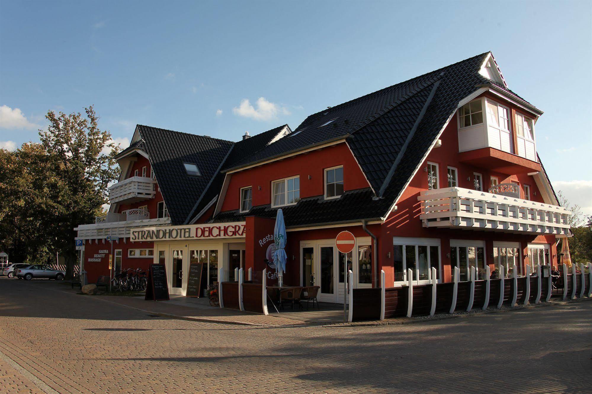 Strandhotel Deichgraf กราล-มือริทซ์ ภายนอก รูปภาพ